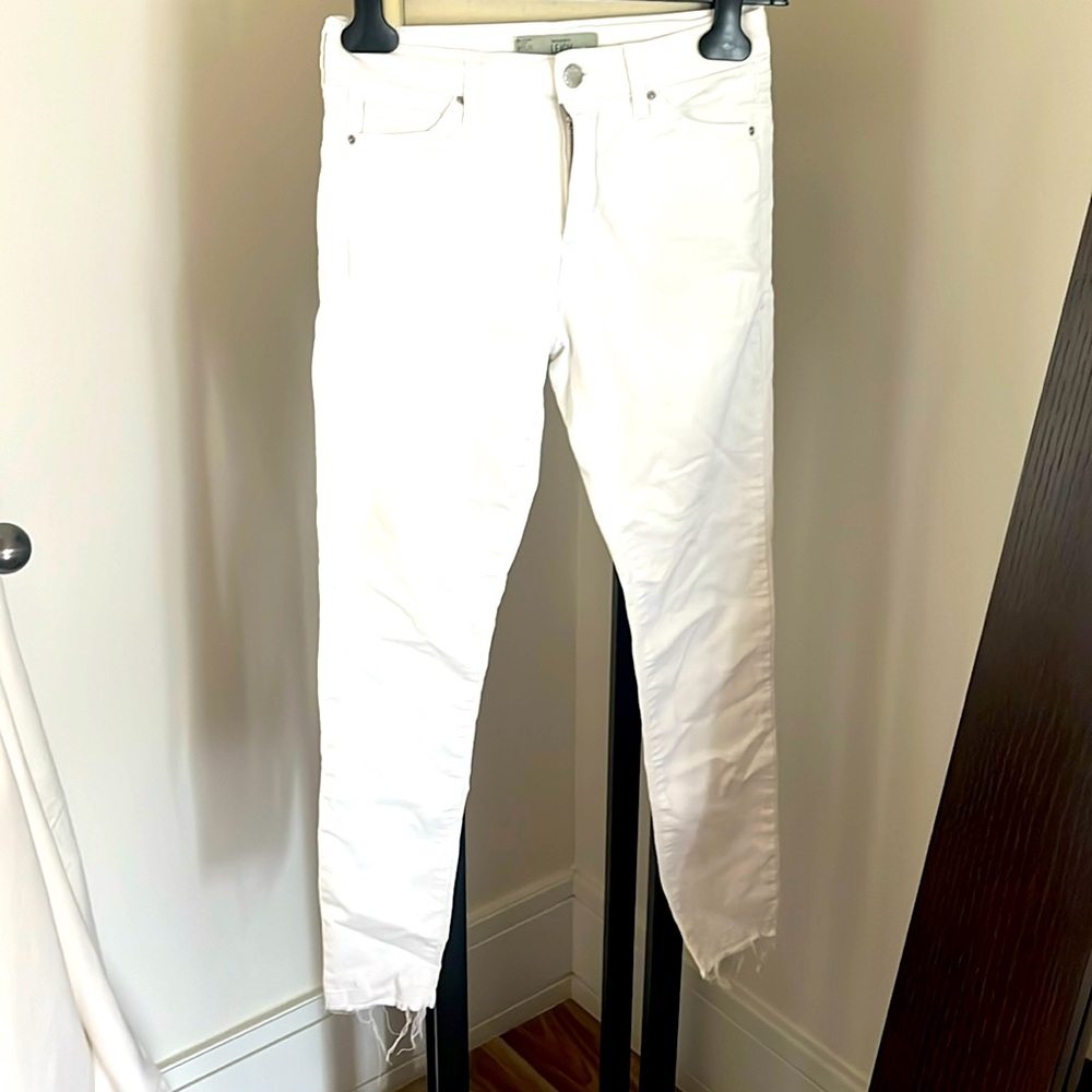 White top shop jeans like new size 25